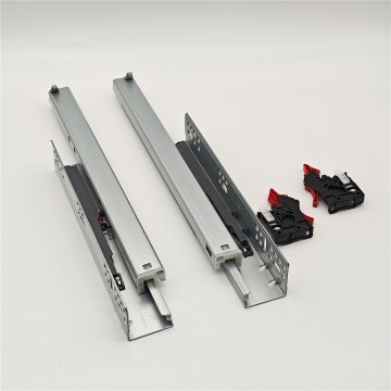 Full Extension Soft Closing Under Mounted Slide with Quick Release Handles 30101B/31101B