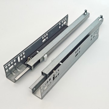 Single Extension Soft Closing Under Mounted Slide with Adjustable Pin 20101A/21101A