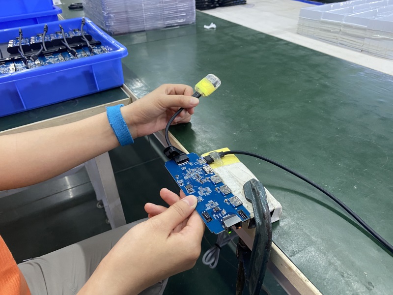 Semi finished product testing PD function