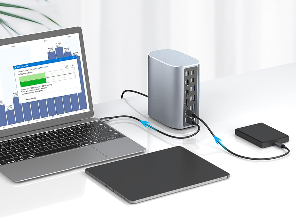 Functions and uses of common ports on docking stations