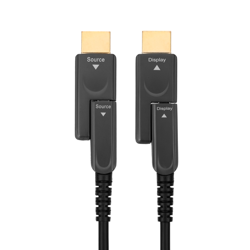 The difference between HDMI fiber optic cable and ordinary HDMI cable