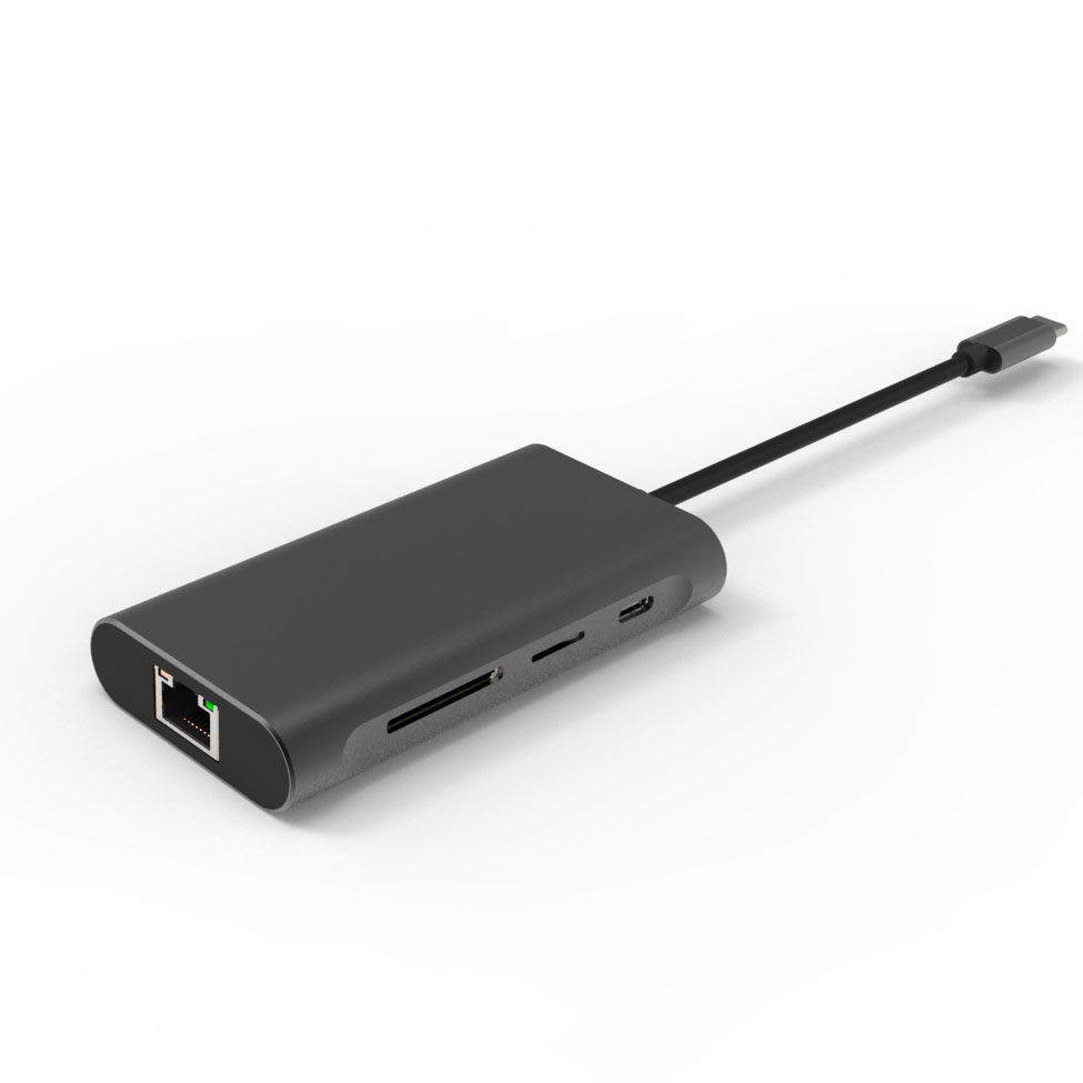 7 IN 1 4K UHD USB-C Multiport Adapter