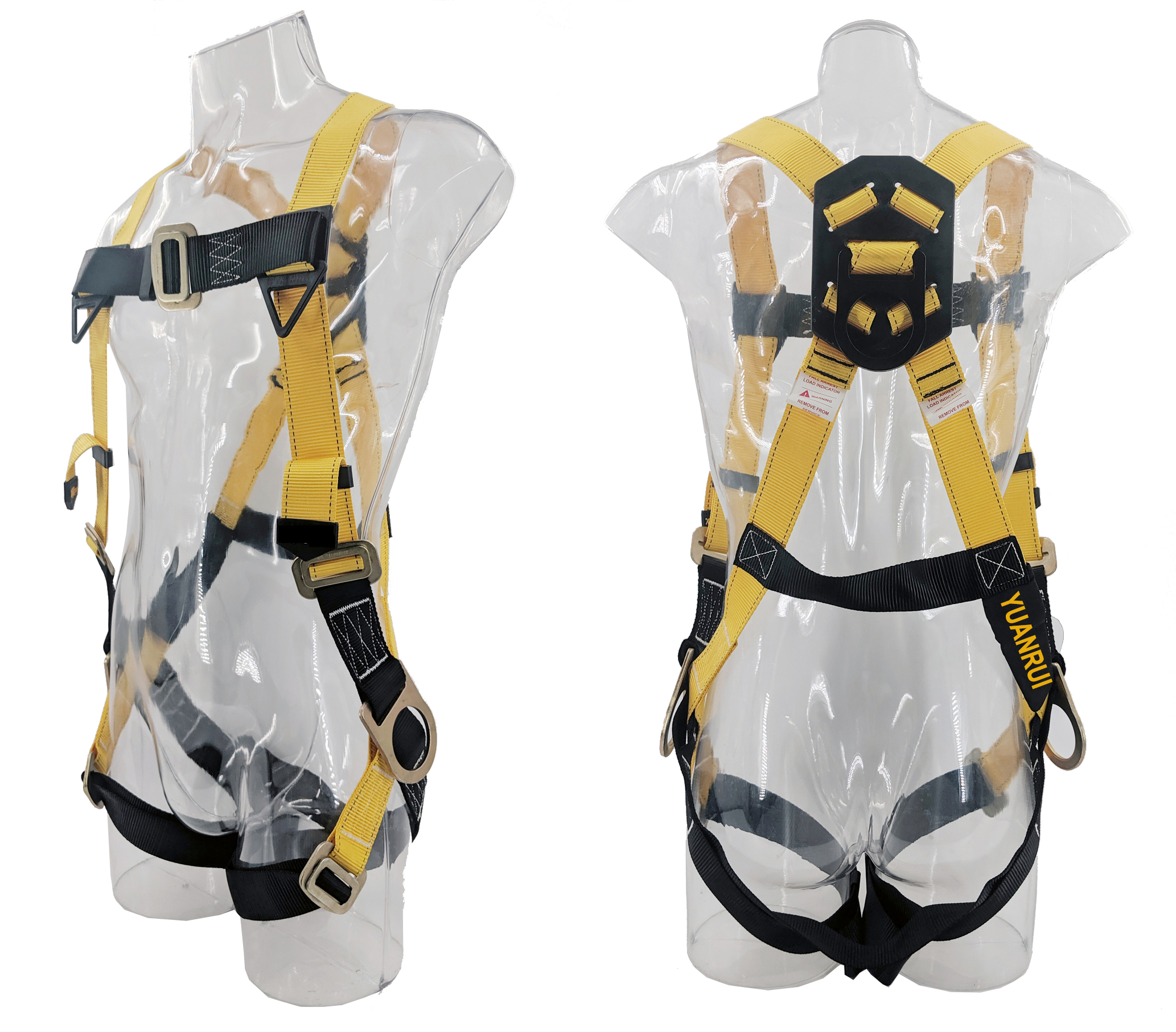 QS043 Ansi Full Body Harness 3 D ring 5 Point 