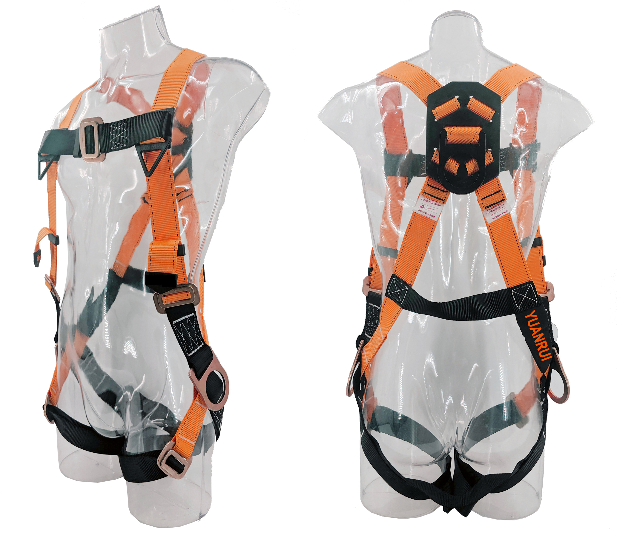 QS043 Ansi Full Body Harness 3 D ring 5 Point 