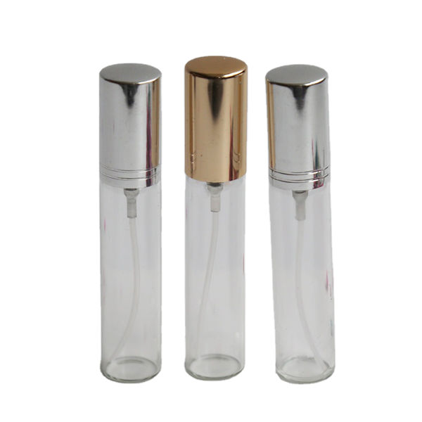 9ml glass test tube bottles with aluminum spray...