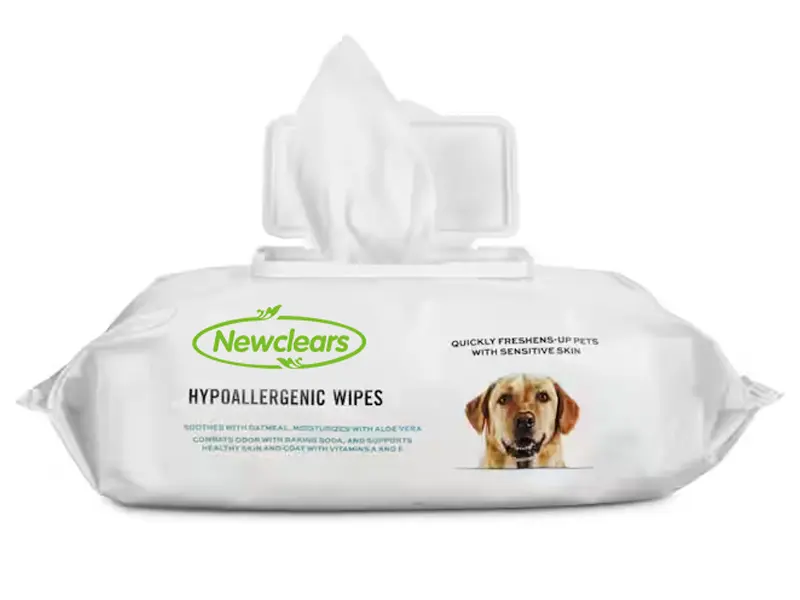 Idéal pour les lingettes pour animaux