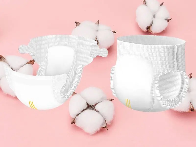 What's the differences between the baby tape diaper & baby pull up diaper