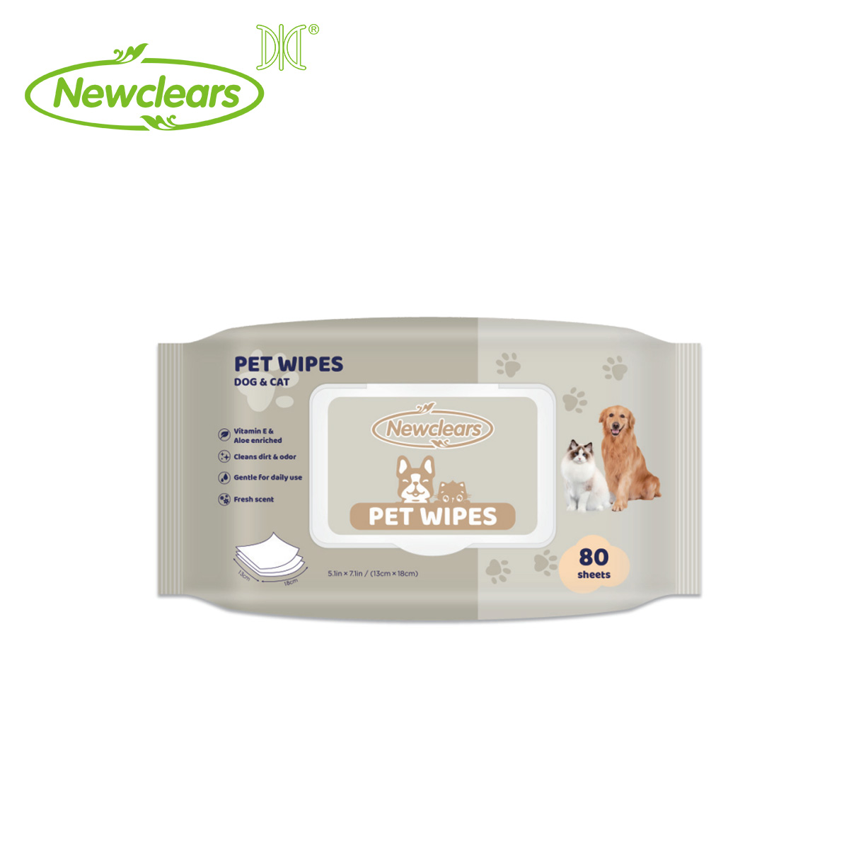 Jednokratne higijenske maramice za kućne ljubimce, maramice za čišćenje i zaštitu kućnih ljubimaca koje se ne ispiru