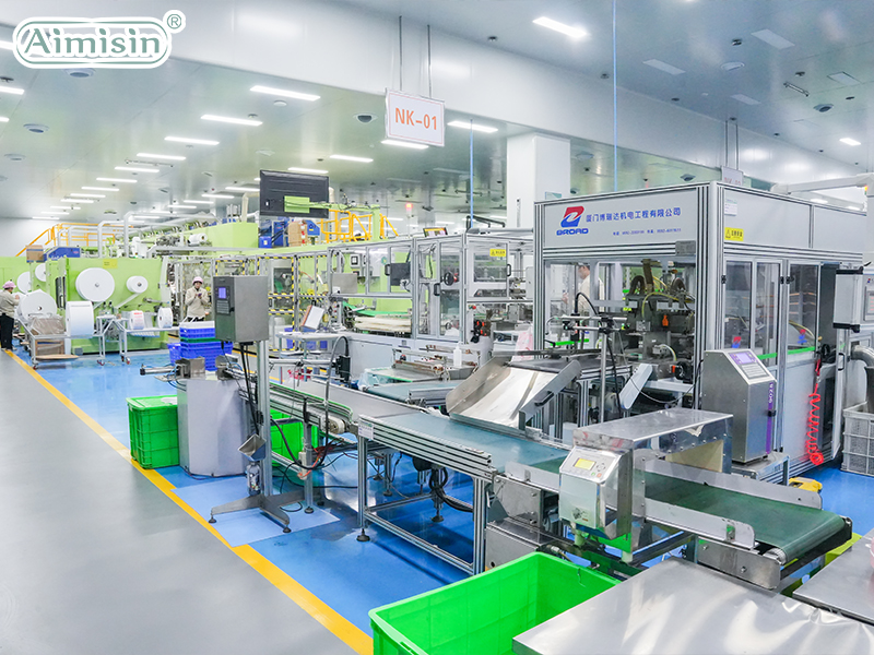 Lancement d'une nouvelle ligne de production de tampons : augmentation des capacités de production de produits d'hygiène féminine haut de gamme | AIMISIN