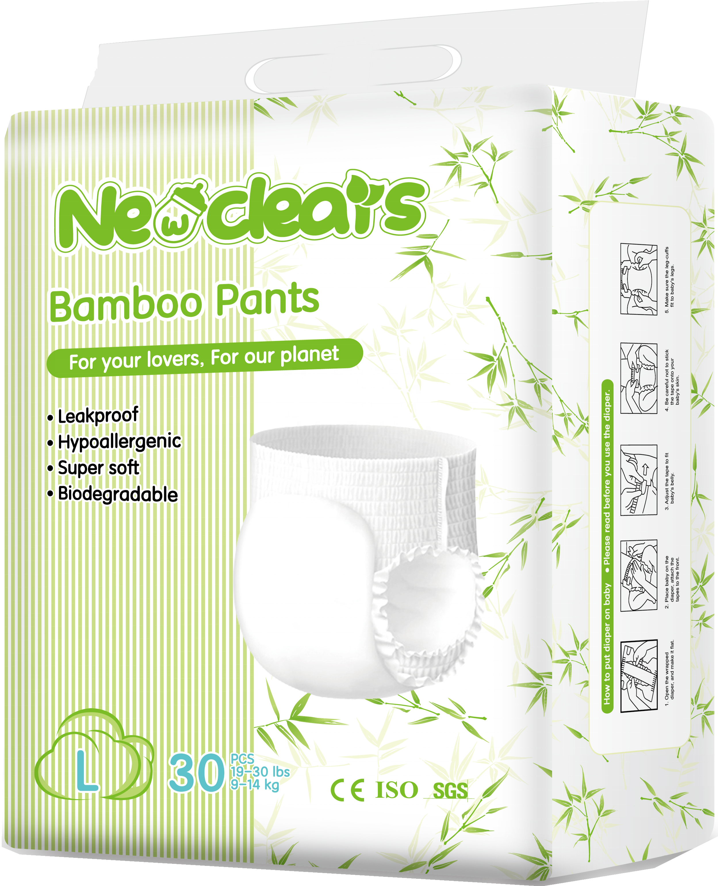 Ekologiczny bambusowy uchwyt dla dziecka...