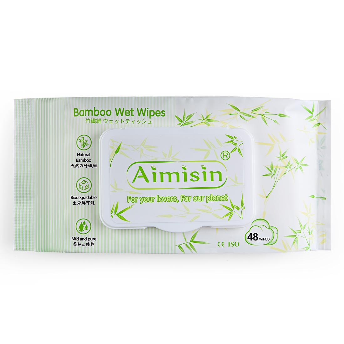 Organic bamboo baby wet wipes Chinese manufacturer