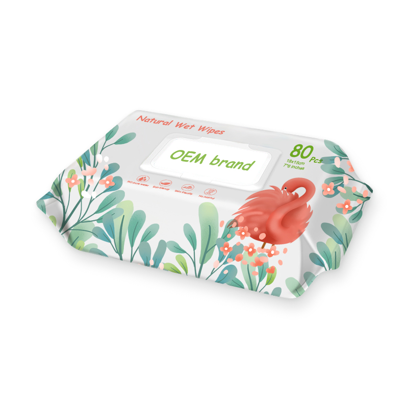 Custom logo manufacture clean up baby wet wipes