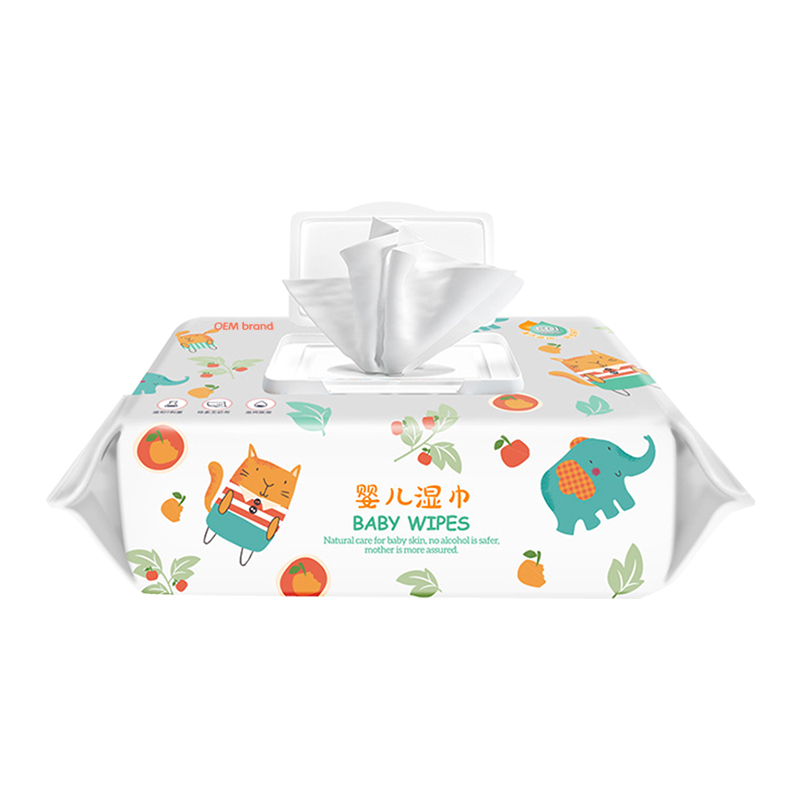 Custom logo manufacture clean up baby wet wipes
