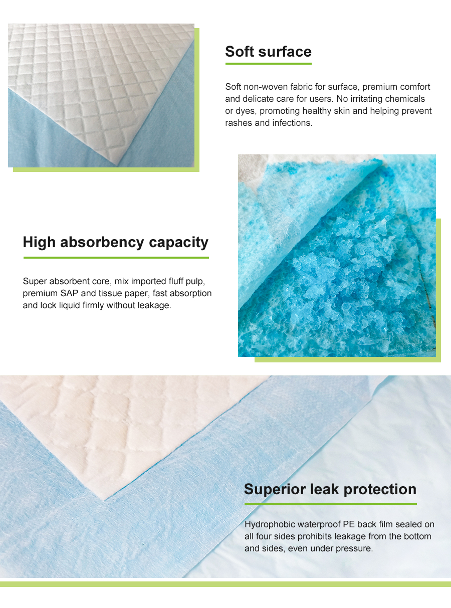 Disposable Potty Training Bed Under Pads