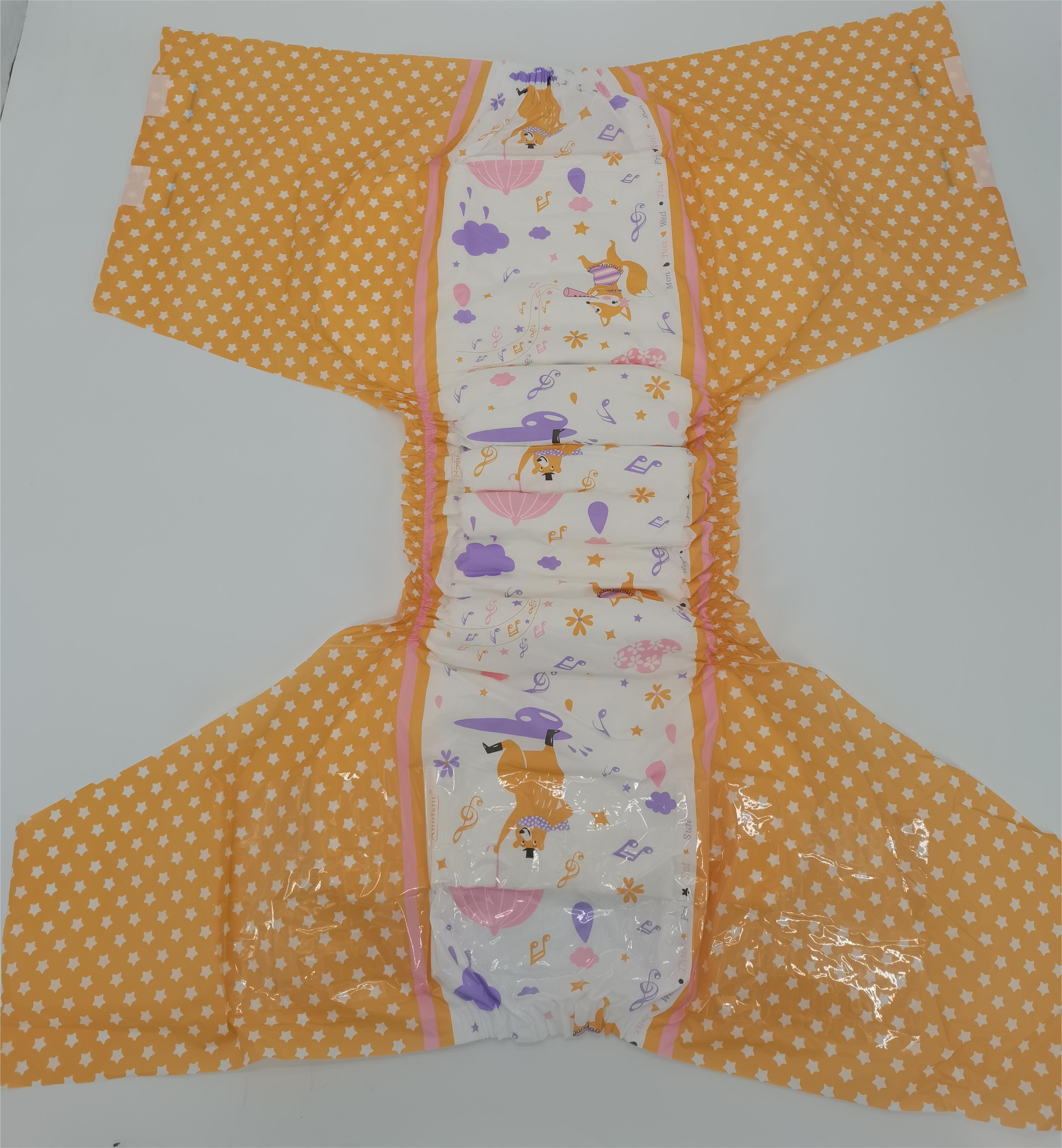 CUSTOMIZED CUTE PRINTING ABDL ADULT BABY DIAPERS