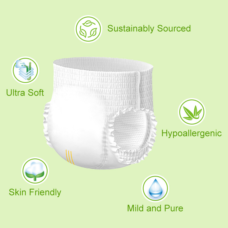 Veleprodaja organskih bambusovih dječjih hlačica od mekane kože