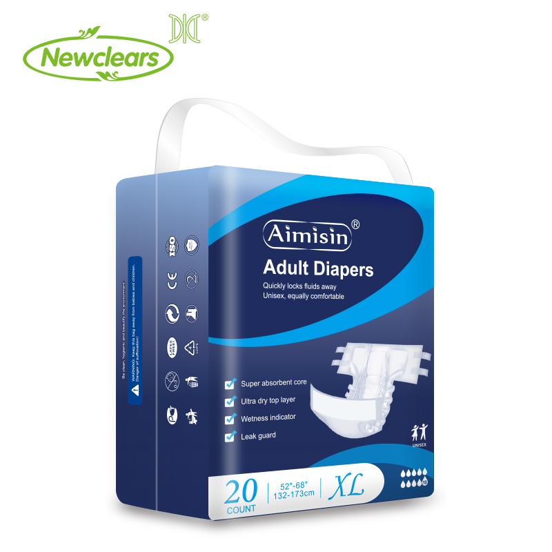 Factory disposable super thin core adult brief diaper
