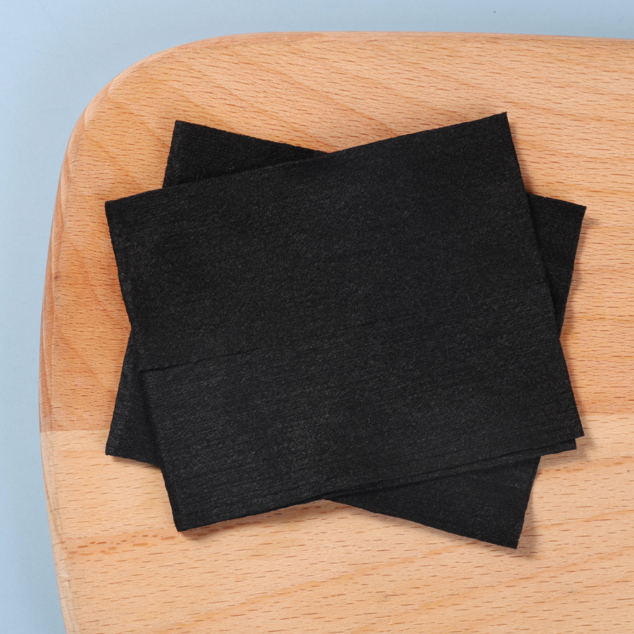 private label customize Bamboo charcoal black Wet wipes sensitive
