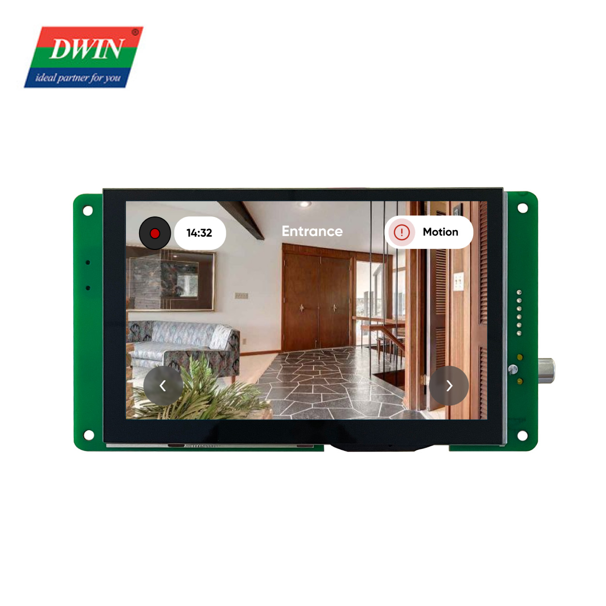 5.0 Inch TN LCD FSK bus camera scheme screen Mo...