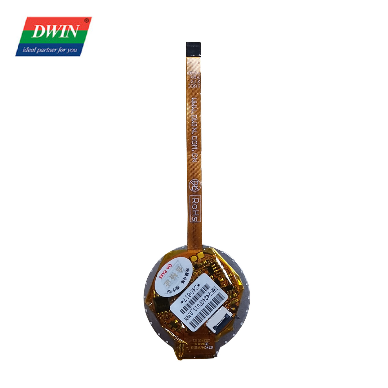 1.3 Inch 240x240 IPS TFT Circular Touch Panel L...