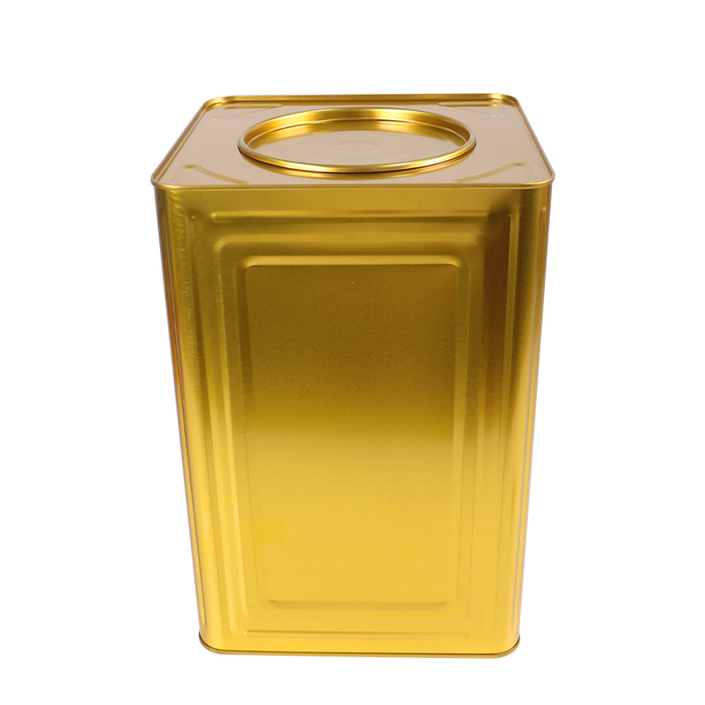 Customizable Square Tinplate Metal Can Lids for 18 Liter Tin Cans