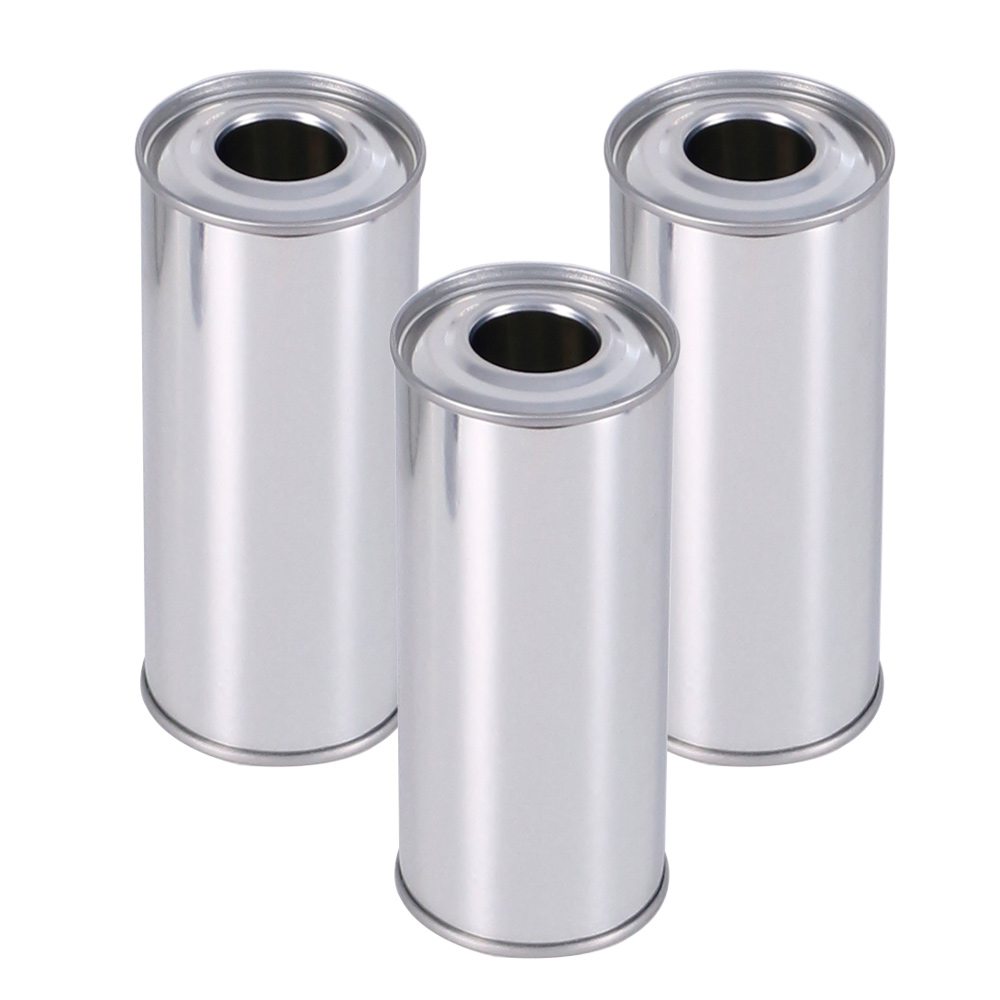 250ml Small Olive Oil Tin Cans Food Grade Recycled Round Metal Tin for Cooking Oil