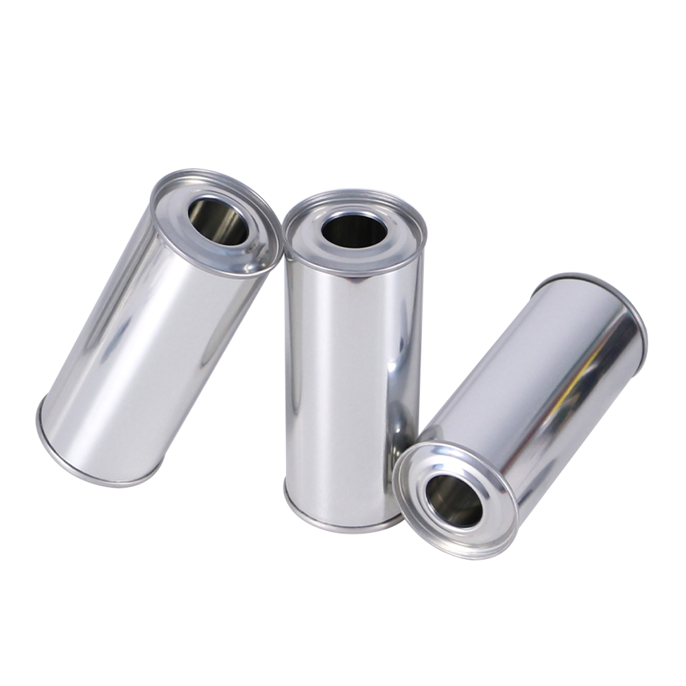 250ml Small Olive Oil Tin Cans Food Grade Recycled Round Metal Tin for Cooking Oil