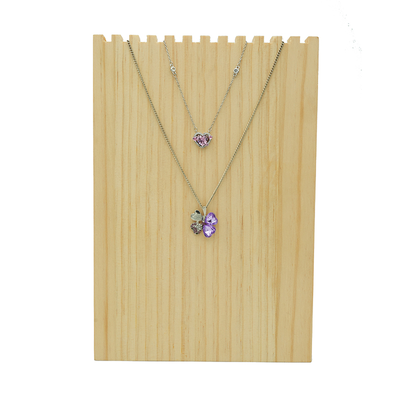 DTS-005  Eco Friendly Wood Jewelry Display,Necklace
