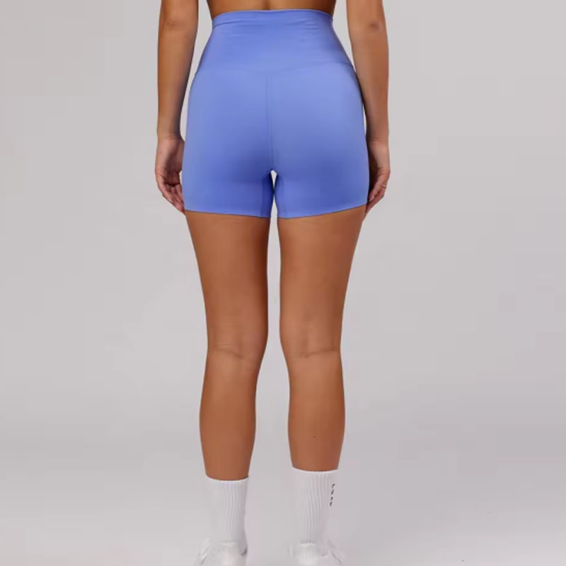 Pantaloni scurți de yoga OEM Pantaloni scurti de fitness elastici Pantaloni scurți de gimnastică a55r