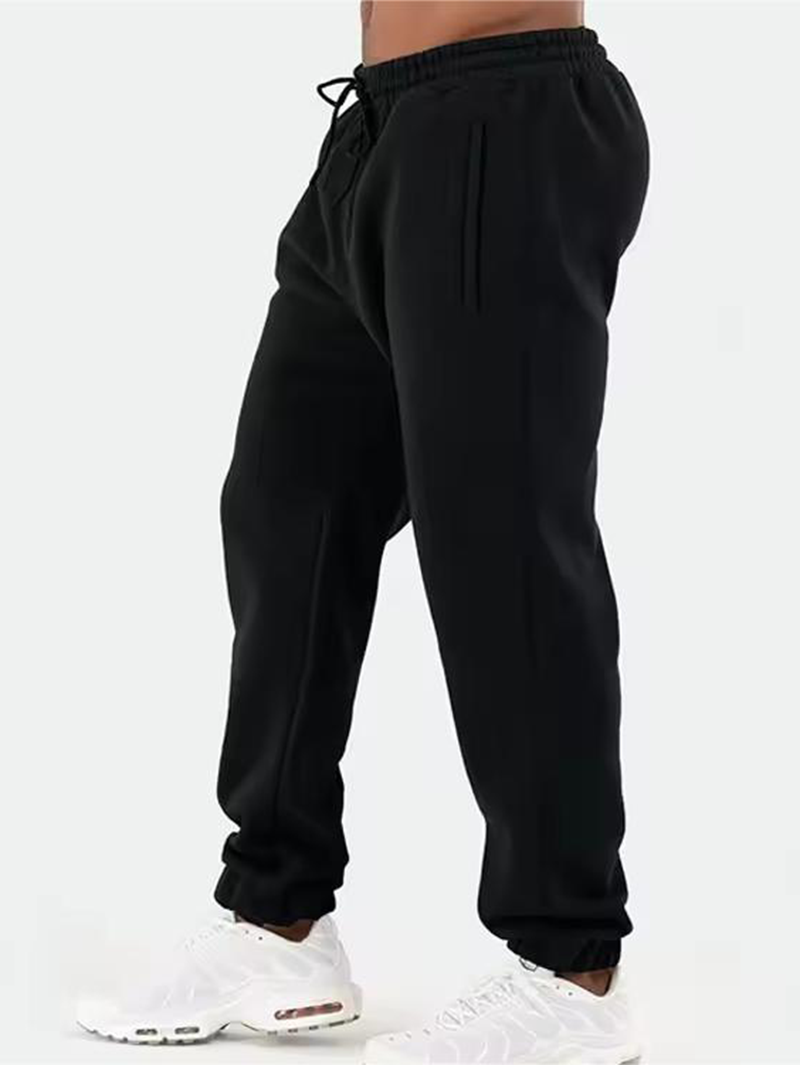 Pantalon de jogging de sport pour hommes avec poches latérales