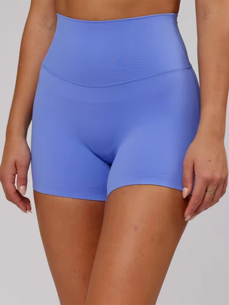 Shorts extensibles de gymnase de leggings de forme physique de shorts de yoga d'OEM