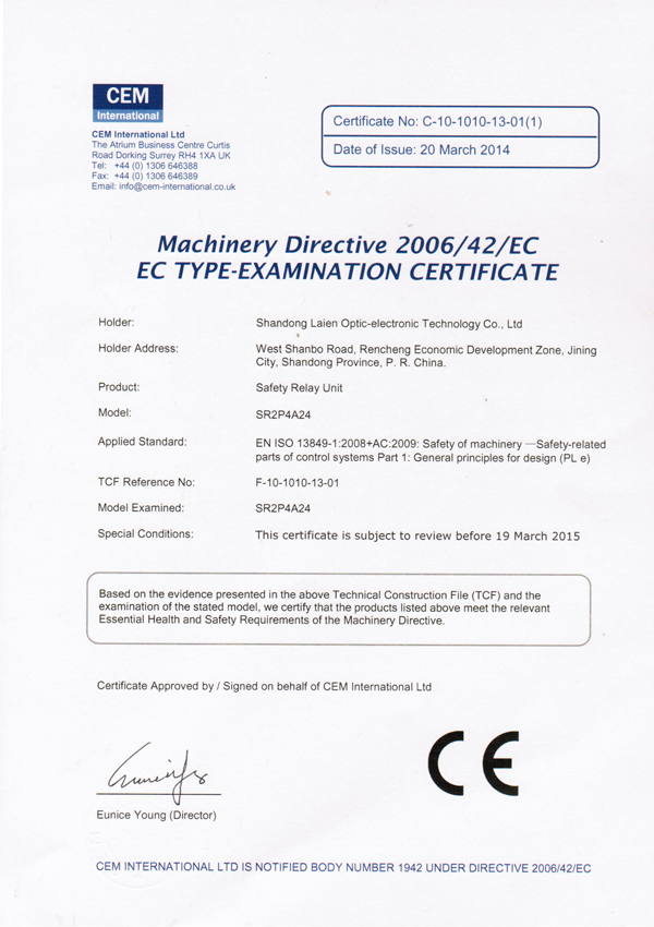 certificate24izm