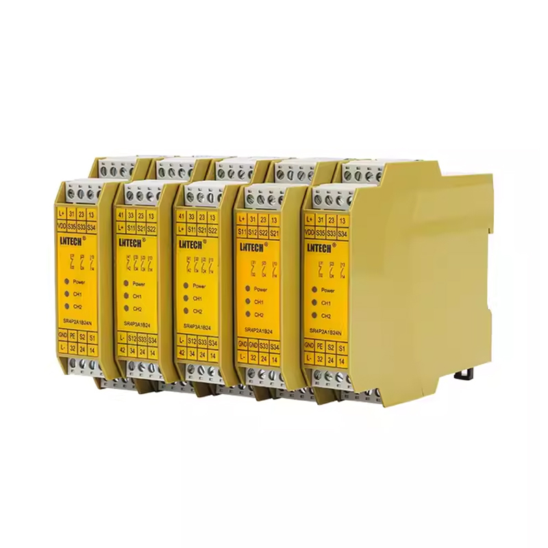 Safety relay SR4P2A1B22 SR4P2A1B24N/P SR4P2A1B24N/PM