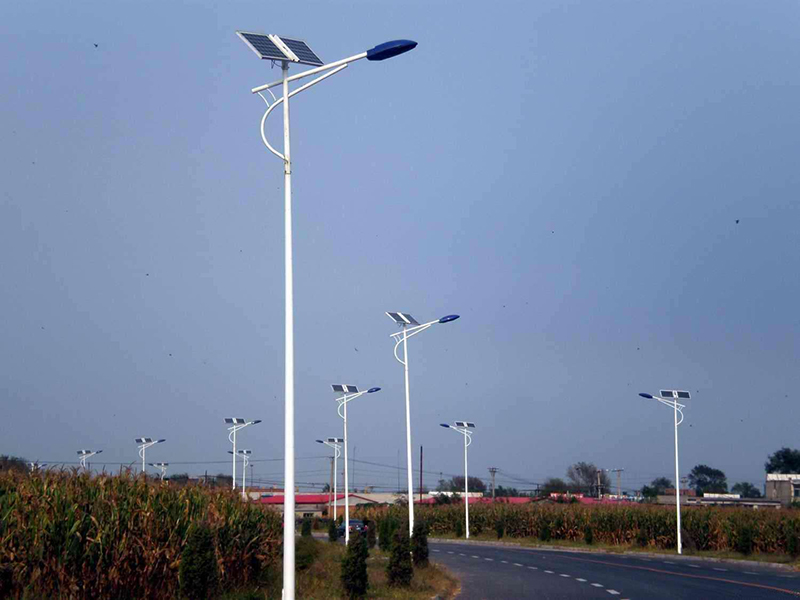 Características de las farolas solares.