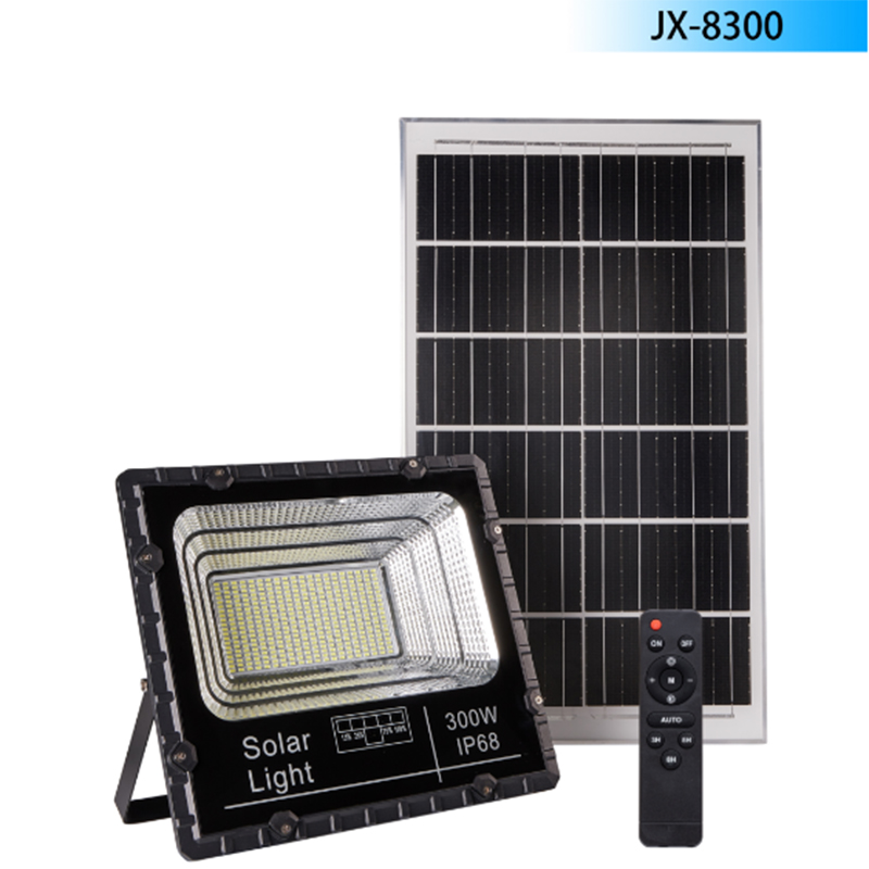 Projecteur LED solaire Juxing JX-8300 300W