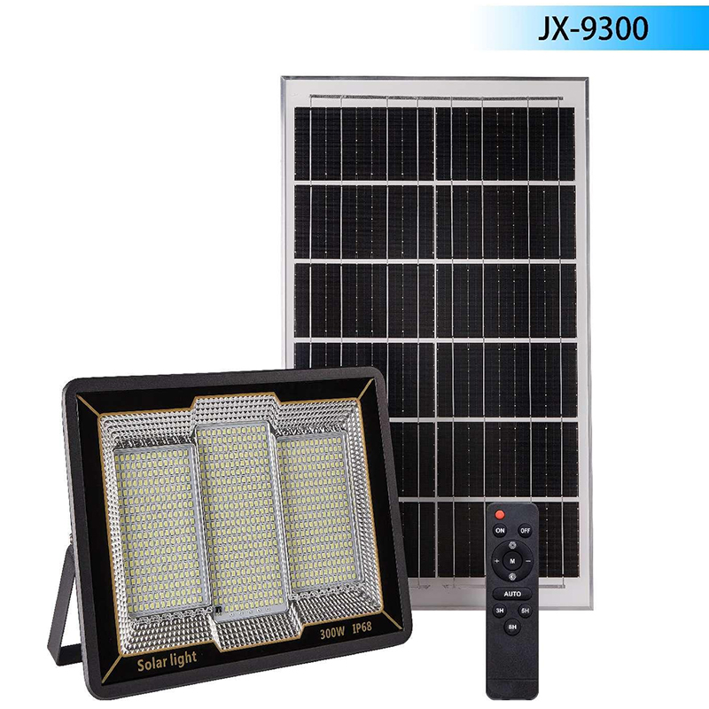 Juxing JX-9300 LED-schijnwerper op zonne-energie 300W