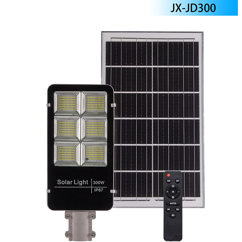 Juxing JX-JD300 ソーラージェド街路灯 300W