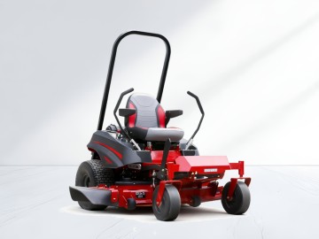 Riding type zero turning lawn mower