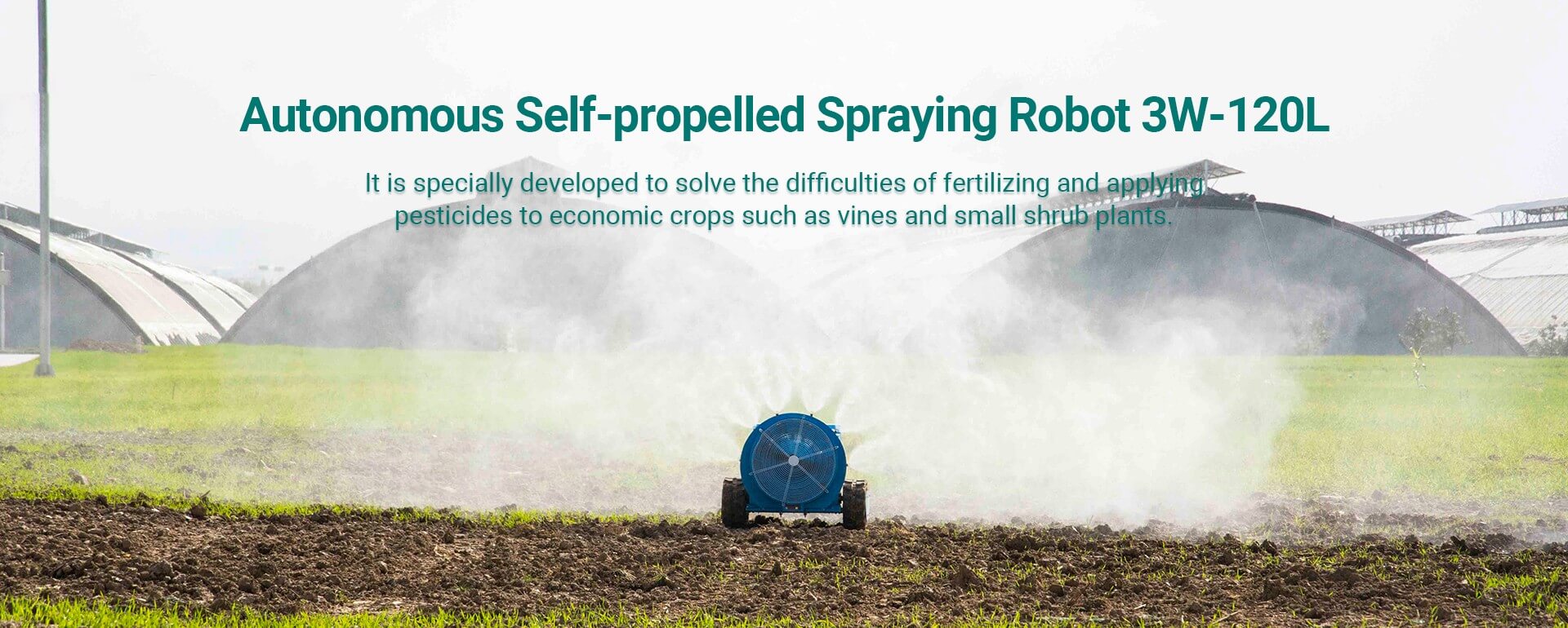 Intelligent Agricultural Plant Protection Robot (3W-120L)