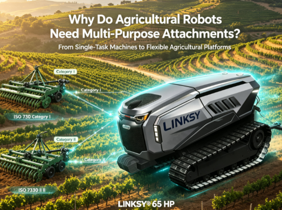 Why Do Agricultural Robots Need Multi-Purpose Attachments?