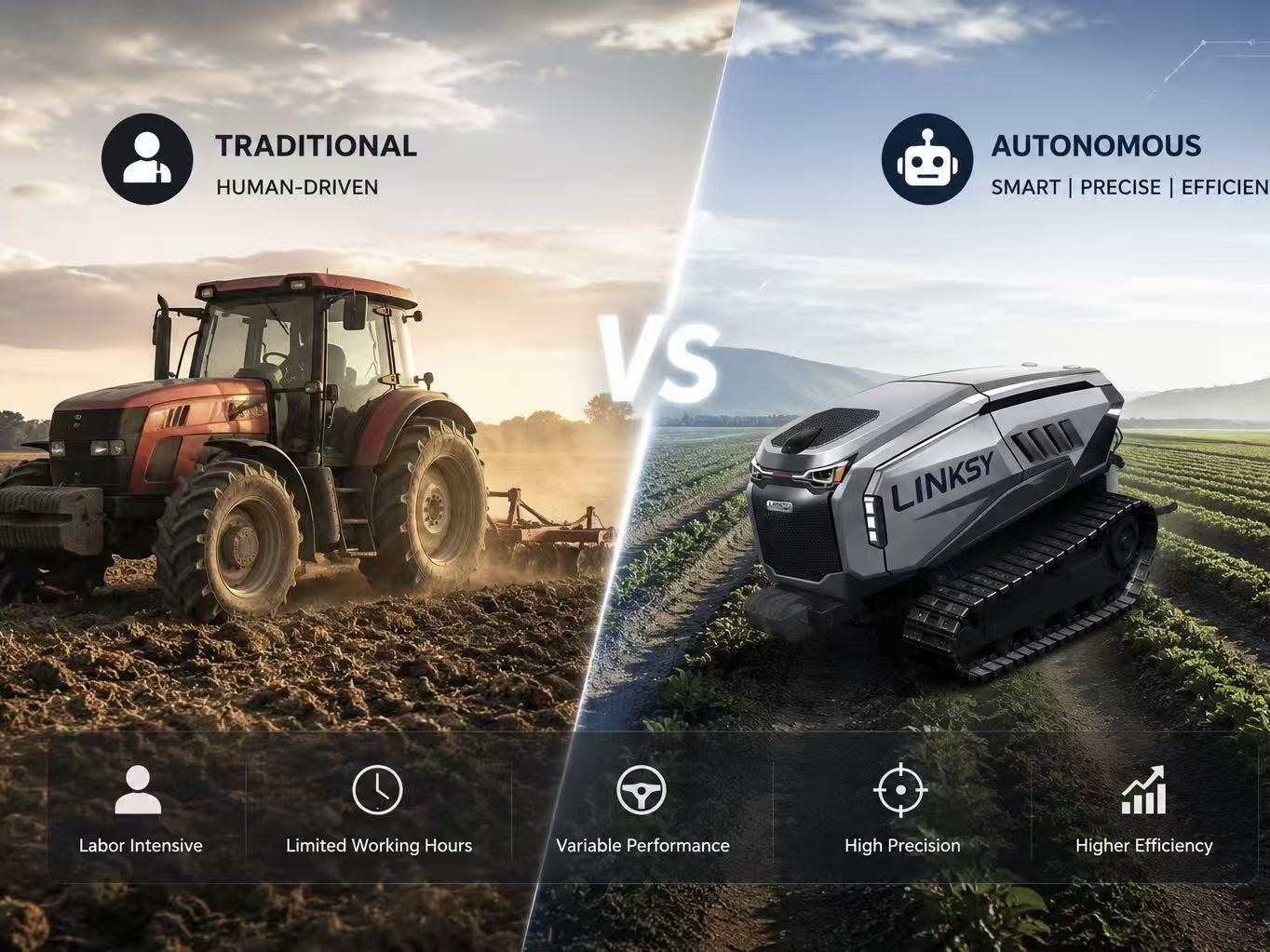 Is a Faster Tractor Really More Efficient? How Autonomous Agricultural Tractors Are Improving Modern Farming