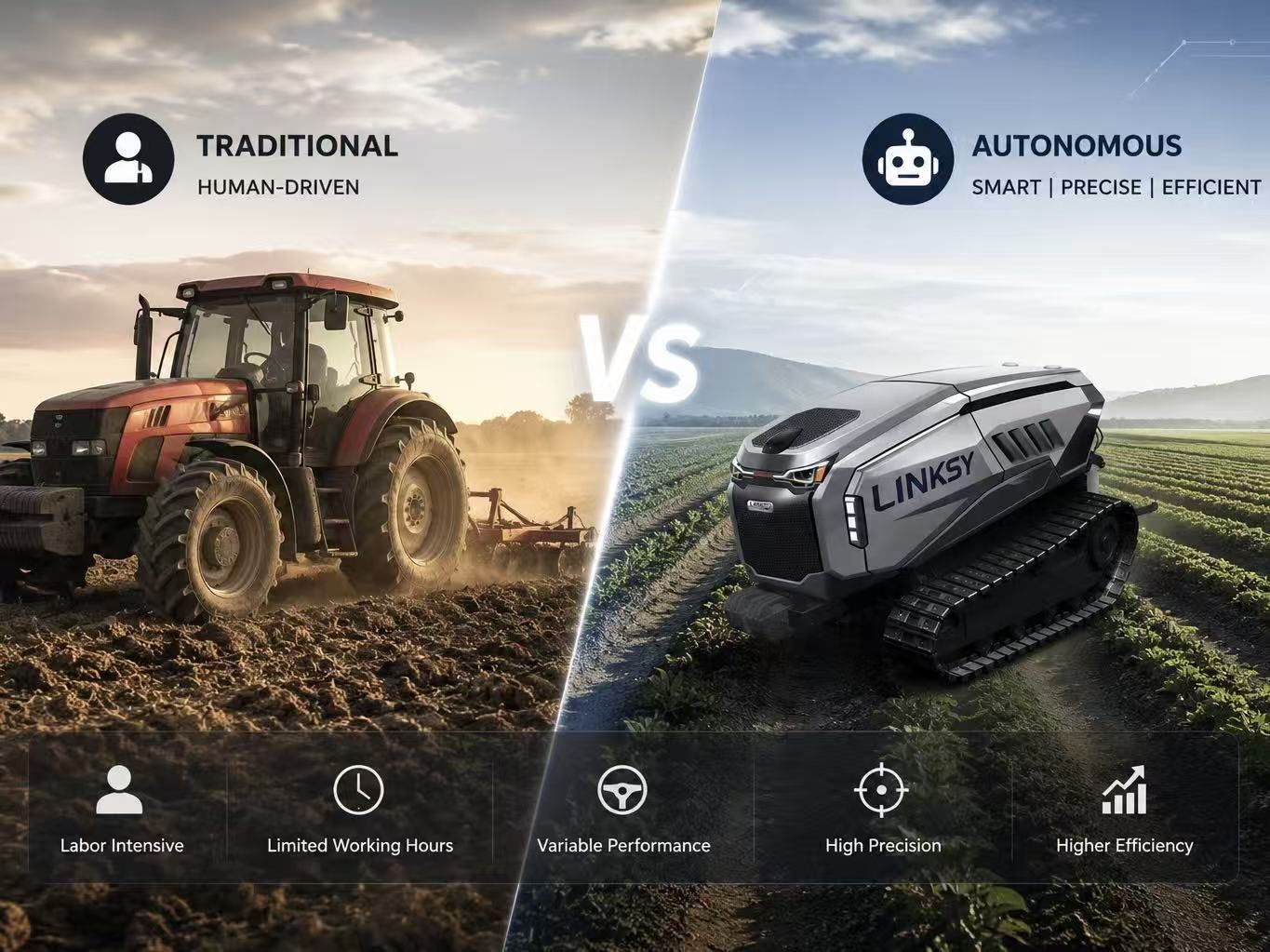Is a Faster Tractor Really More Efficient? How Autonomous Agricultural Tractors Are Improving Modern Farming