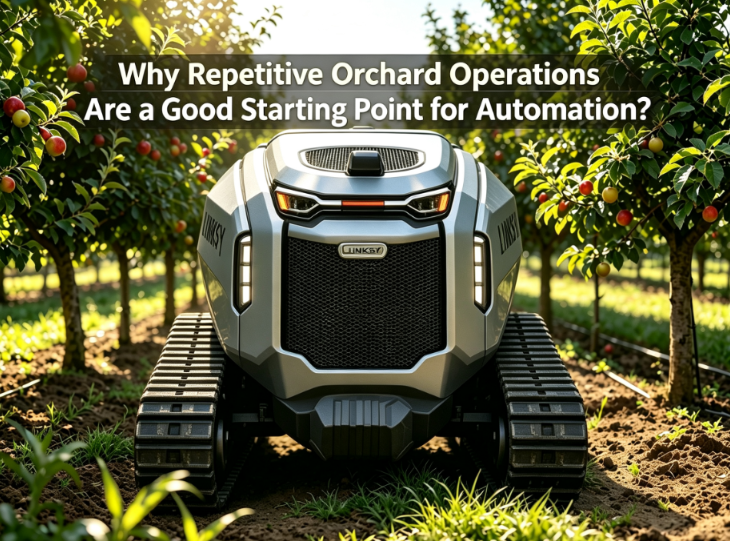 Why Repetitive Orchard Operations Are a Good Starting Point for Automation?
