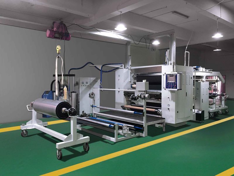 2hot melt glue laminating machine (7)hxs