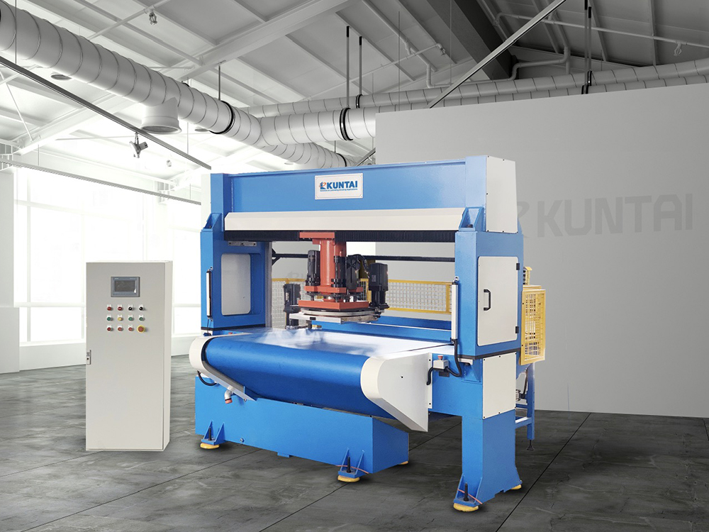Automatic Travel Head cutting machine-conveyor belt feeding system