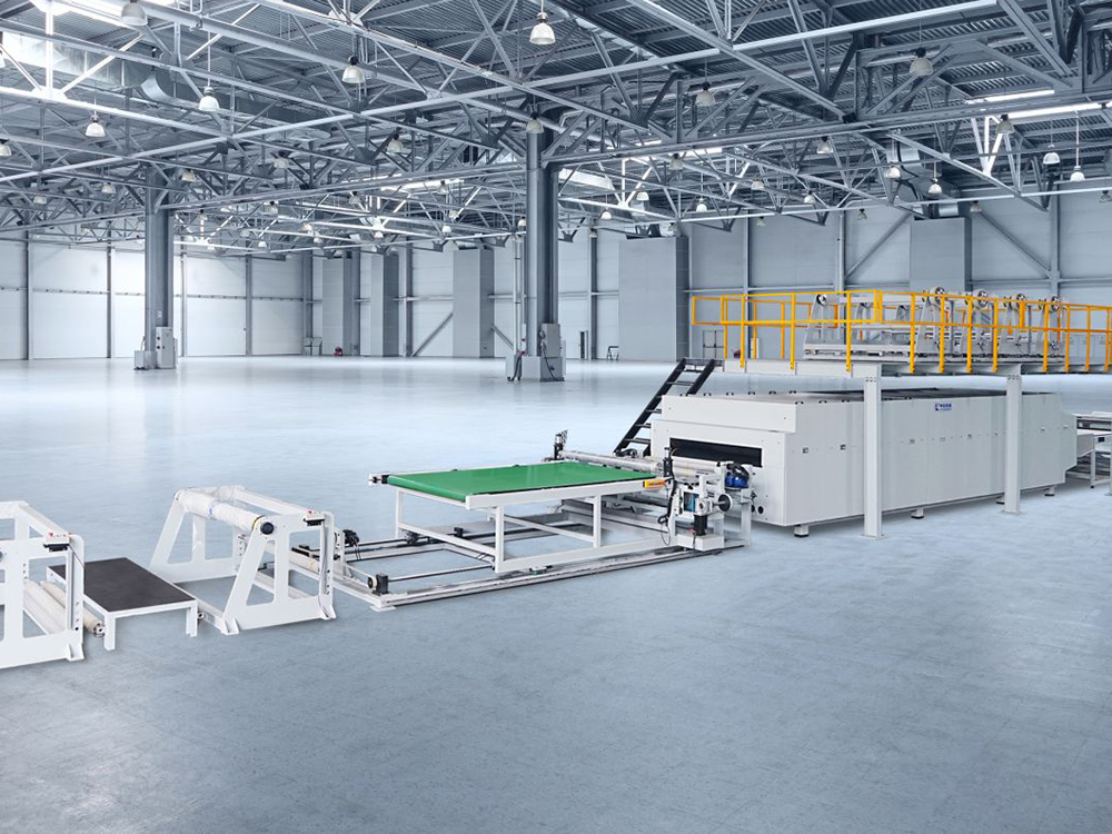 Double Belt Press for Filter Materials