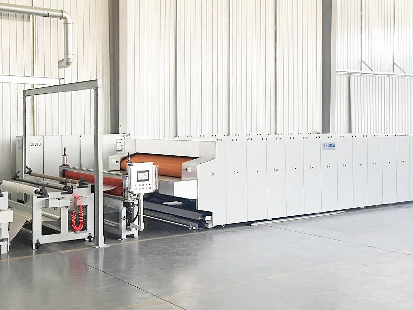Double Belt Press Laminating Machine with Heating and Cooling modules