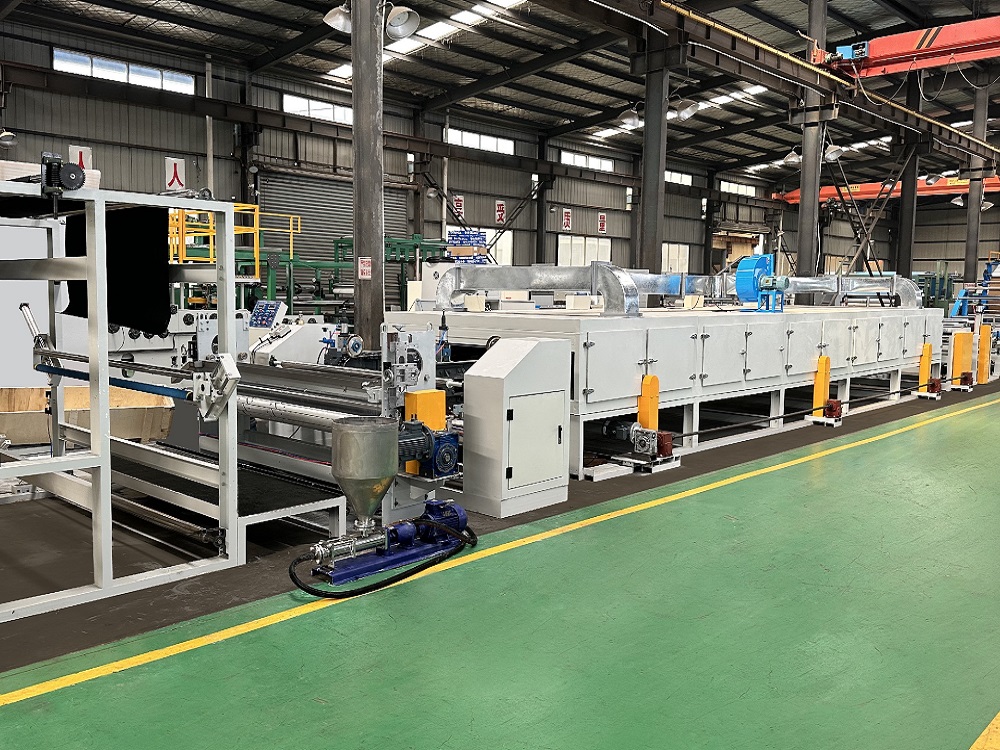 PVC/Silicon dot coating machine for non-slip carpet