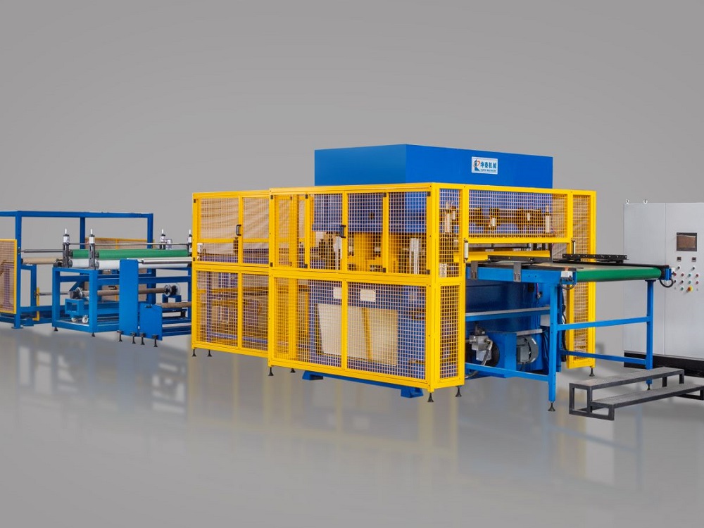 Automatic Hydraulic cutting and sealing machine for Thinsulate
