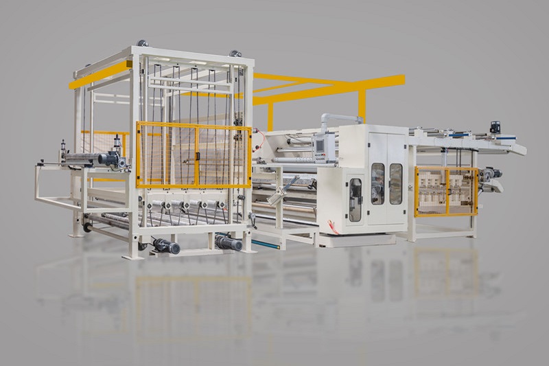 Hot Melt Glue Laminating Machine with Accumulator System